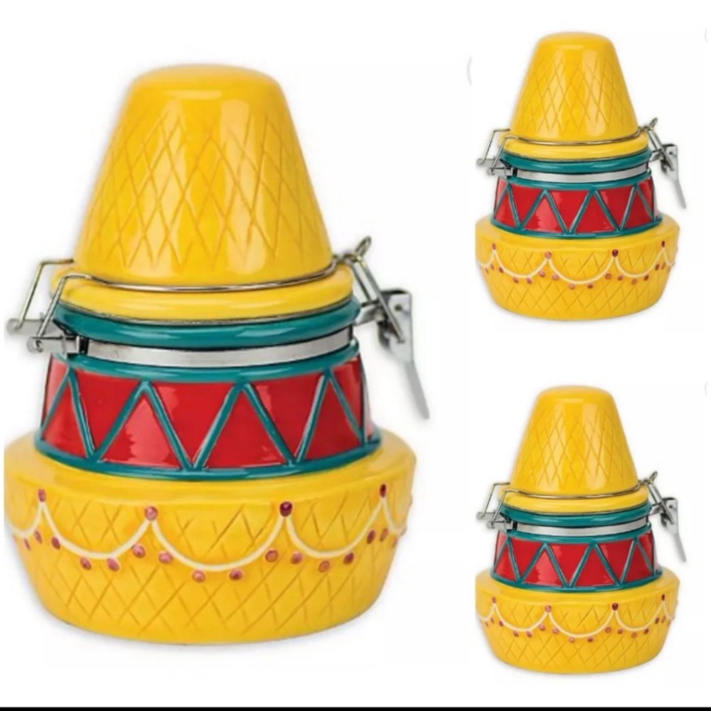 Sombrero Hinged Jar